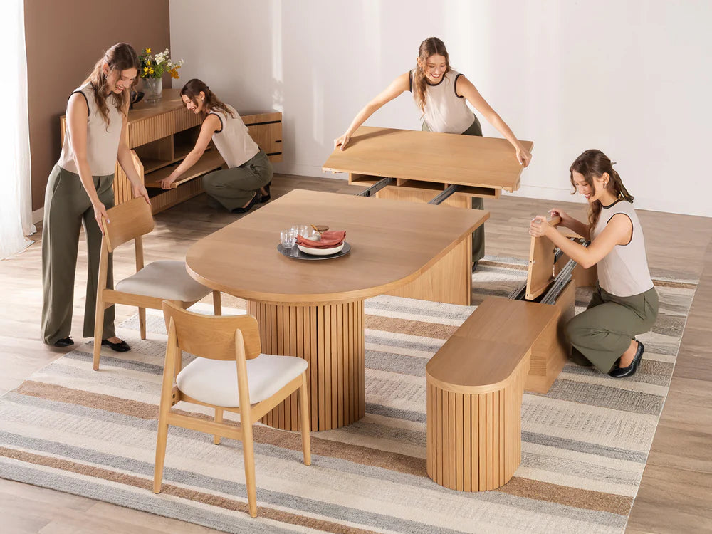 Round Dining Set - The Practical